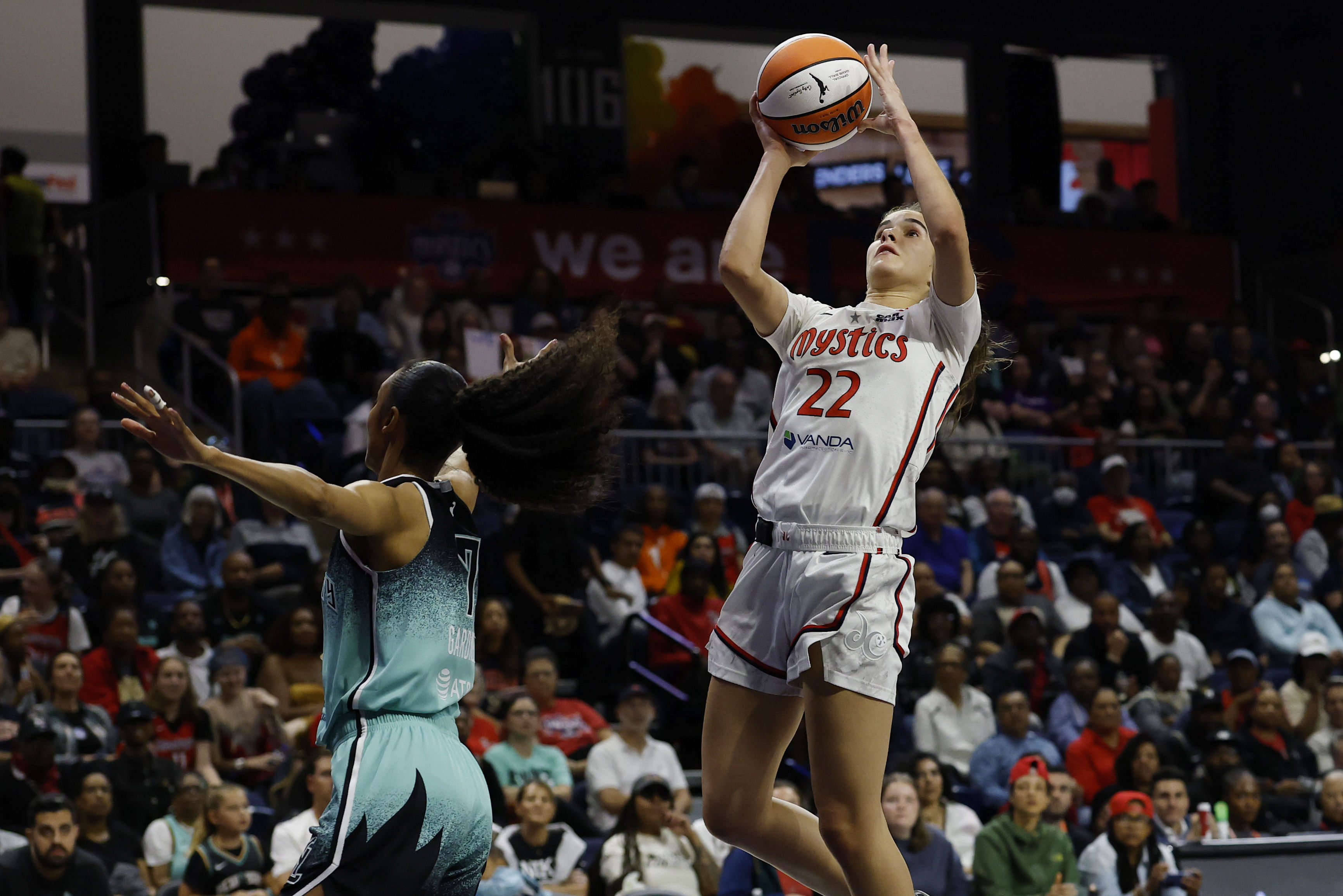 WNBA: New York Liberty at Washington Mystics - Source: Imagn